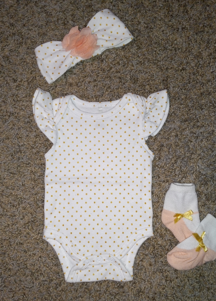 Baby Girl Chick Pea 3 Piece Set